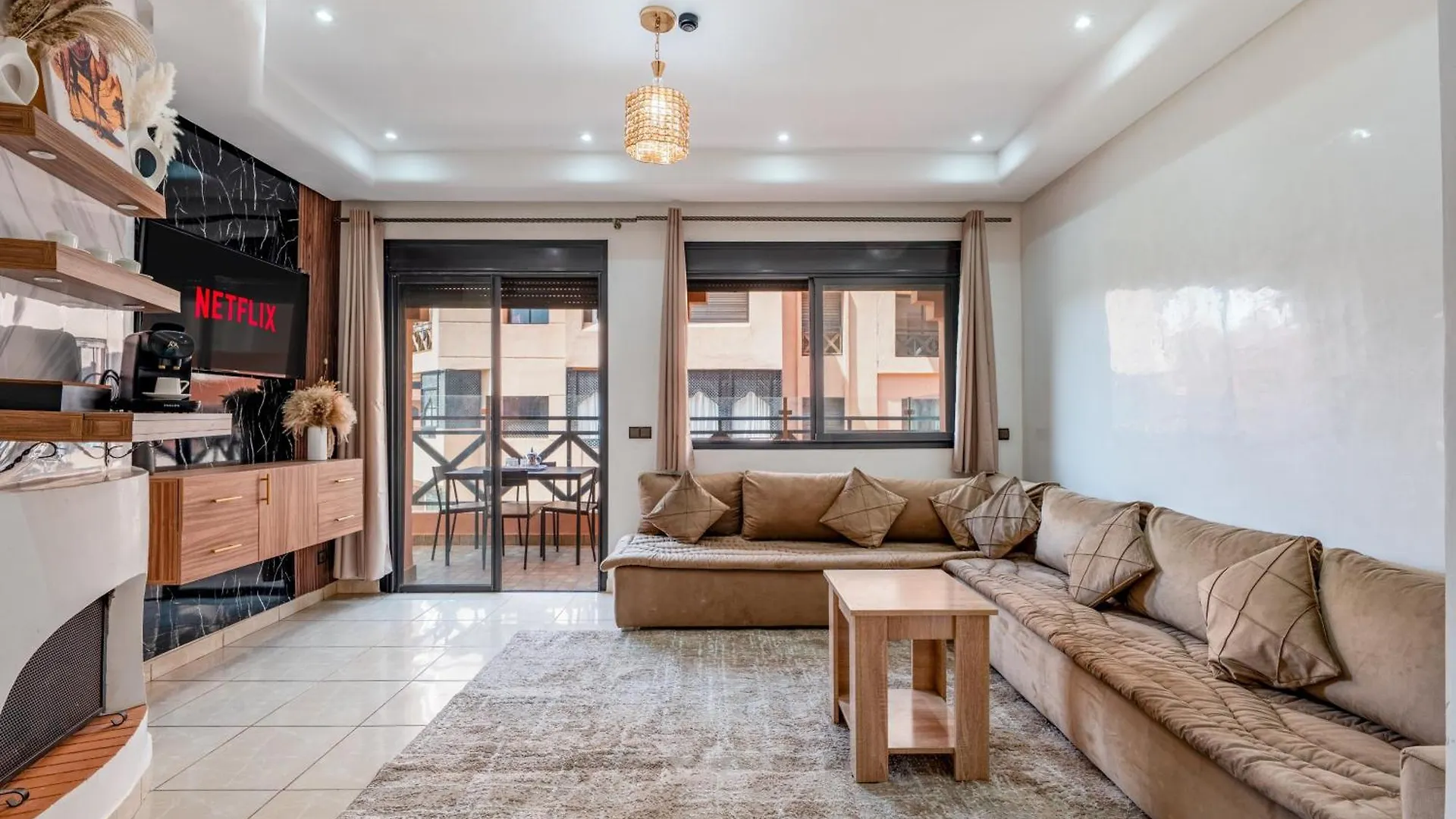 Appart Chic Familiale A Marrakech, 5 Piscines, Vue Imprenable Marrakesh Lejlighed